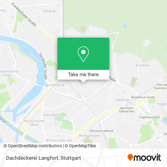 Карта Dachdeckerei Langfort