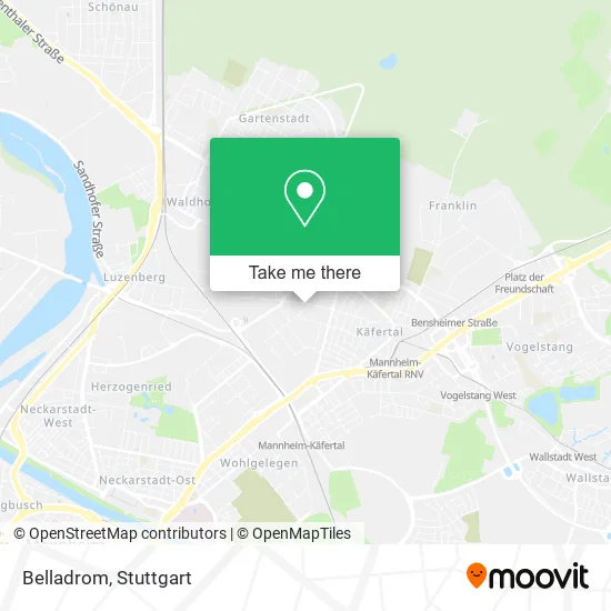 Карта Belladrom