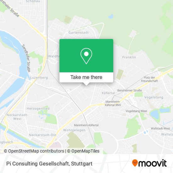 Pi Consulting Gesellschaft map