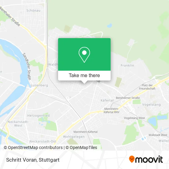 Карта Schritt Voran