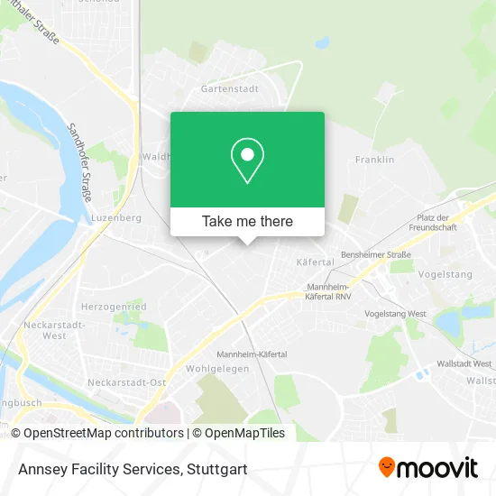 Карта Annsey Facility Services