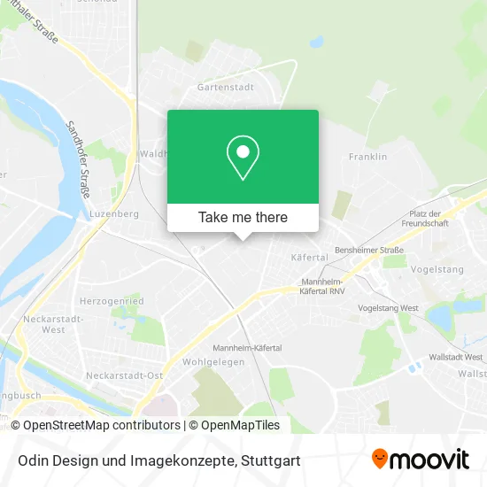 Карта Odin Design und Imagekonzepte