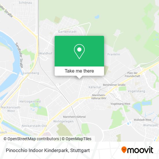 Pinocchio Indoor Kinderpark map