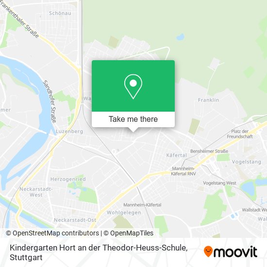 Kindergarten Hort an der Theodor-Heuss-Schule map