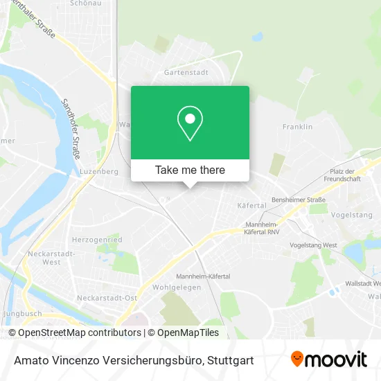Карта Amato Vincenzo Versicherungsbüro