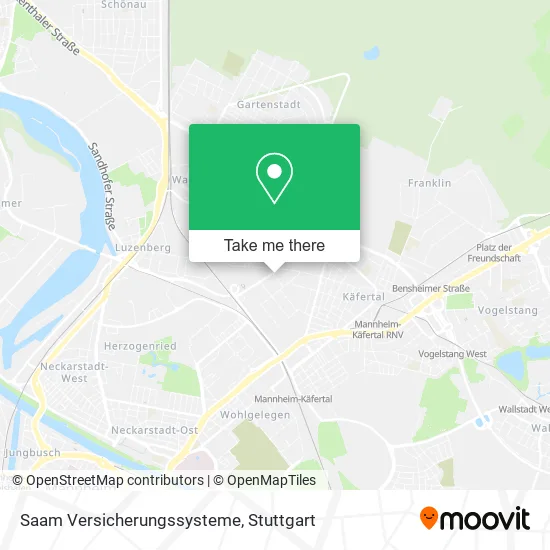 Карта Saam Versicherungssysteme