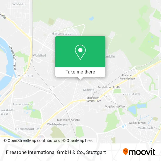 Карта Firestone International GmbH & Co.