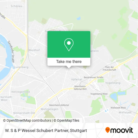 Карта W. S & P Wessel Schubert Partner
