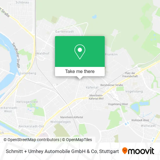 Карта Schmitt + Umhey Automobile GmbH & Co