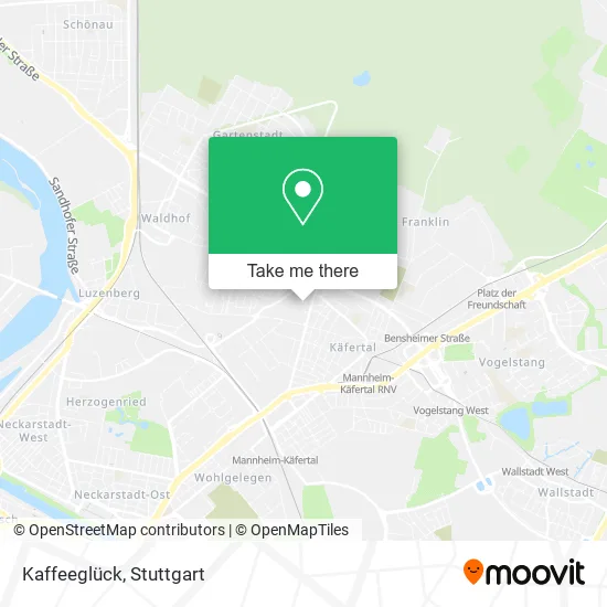Карта Kaffeeglück
