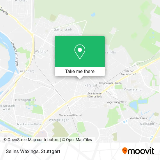 Карта Selins Waxings