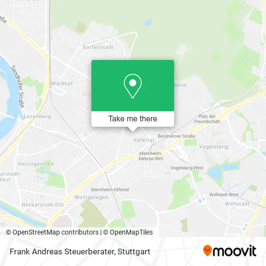 Карта Frank Andreas Steuerberater