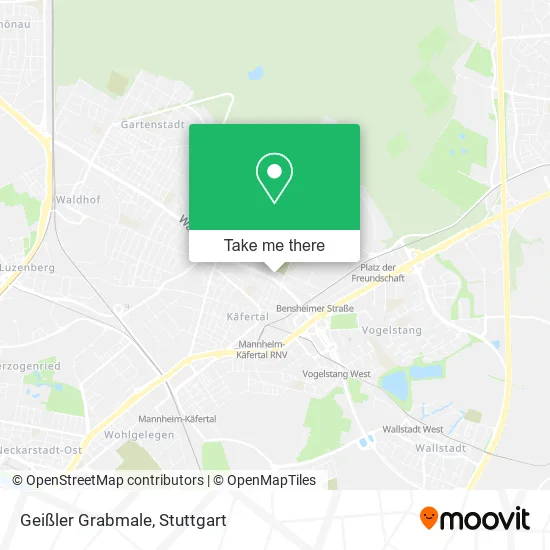 Карта Geißler Grabmale