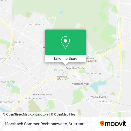 Карта Morsbach Sommer Rechtsanwälte