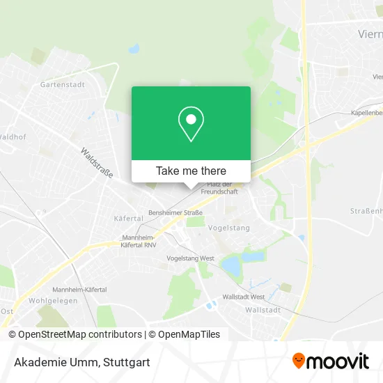Карта Akademie Umm