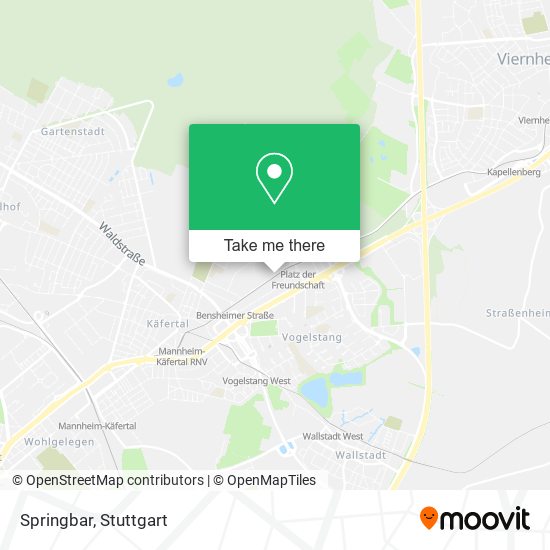 Springbar map