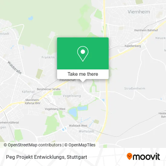 Карта Peg Projekt Entwicklungs