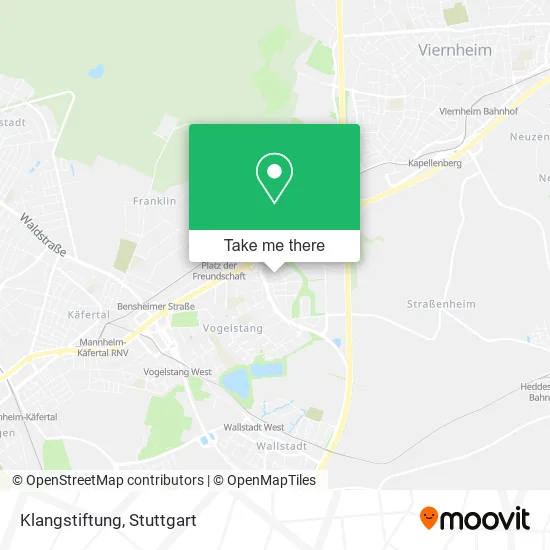 Карта Klangstiftung