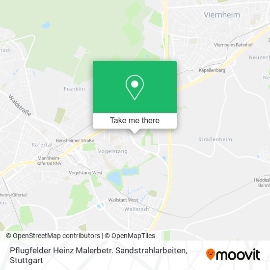 Pflugfelder Heinz Malerbetr. Sandstrahlarbeiten map