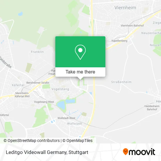 Leditgo Videowall Germany map
