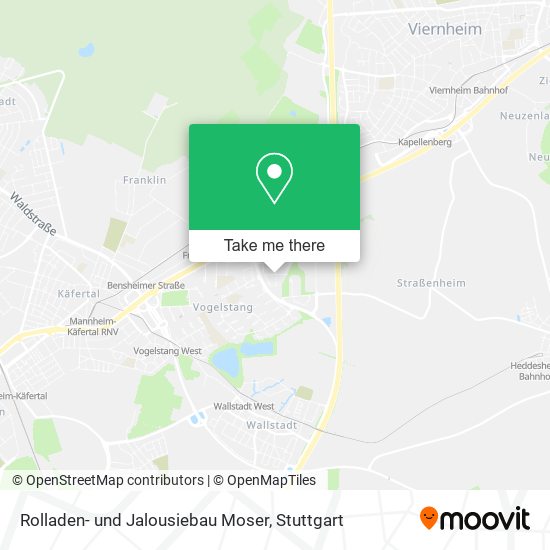 Rolladen- und Jalousiebau Moser map