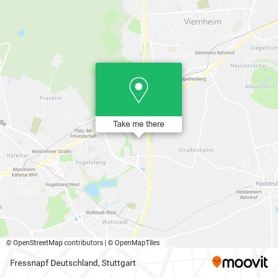 Fressnapf Deutschland map