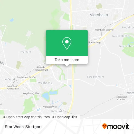 Карта Star Wash