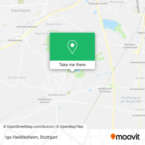 Карта Igs Heddesheim