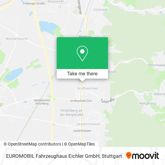 EUROMOBIL Fahrzeughaus Eichler GmbH map