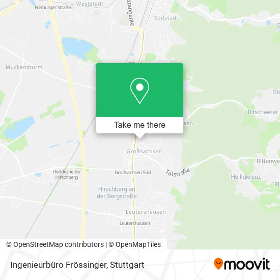 Карта Ingenieurbüro Frössinger