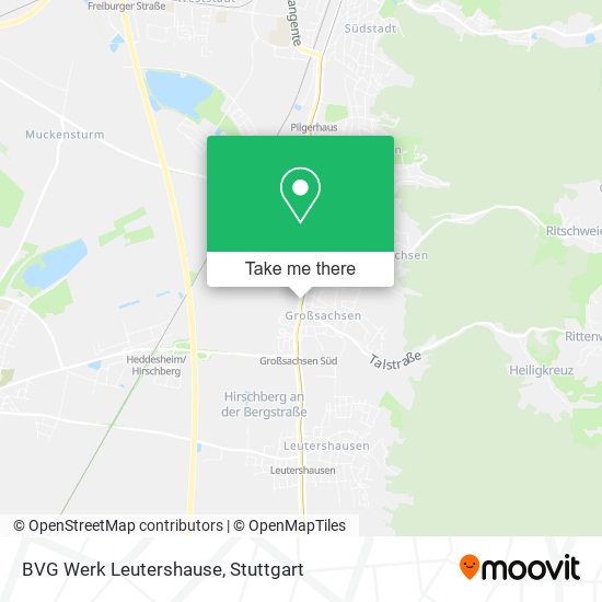 Карта BVG Werk Leutershause