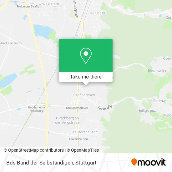 Карта Bds Bund der Selbständigen