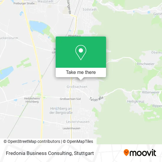Карта Fredonia Business Consulting