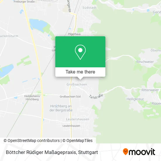 Карта Böttcher Rüdiger Maßagepraxis