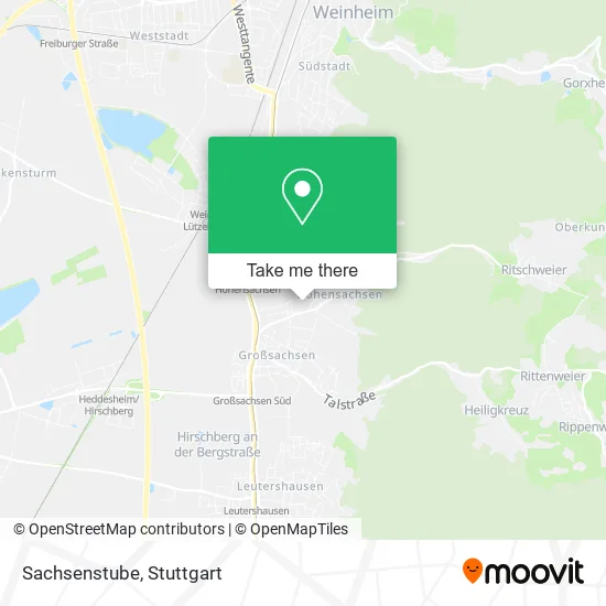 Карта Sachsenstube