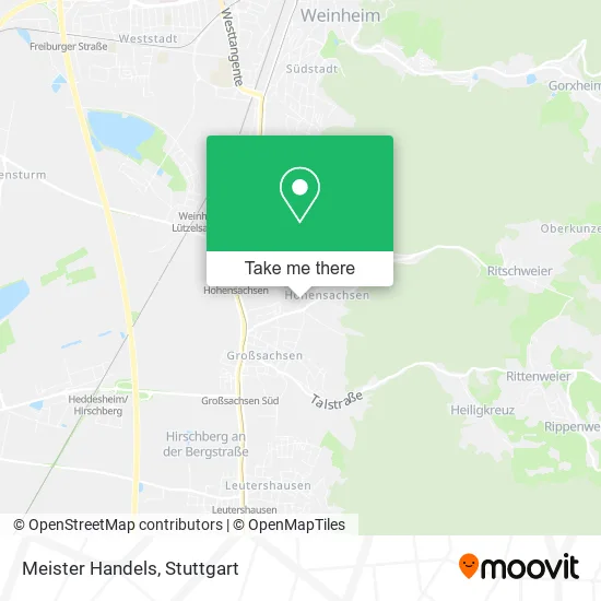 Meister Handels map