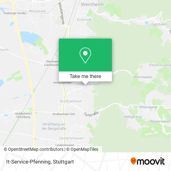 Карта It-Service-Pfenning