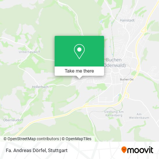 Fa. Andreas Dörfel map