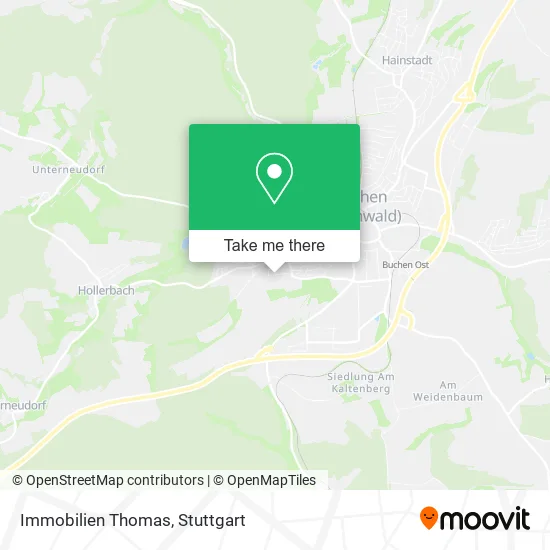 Карта Immobilien Thomas