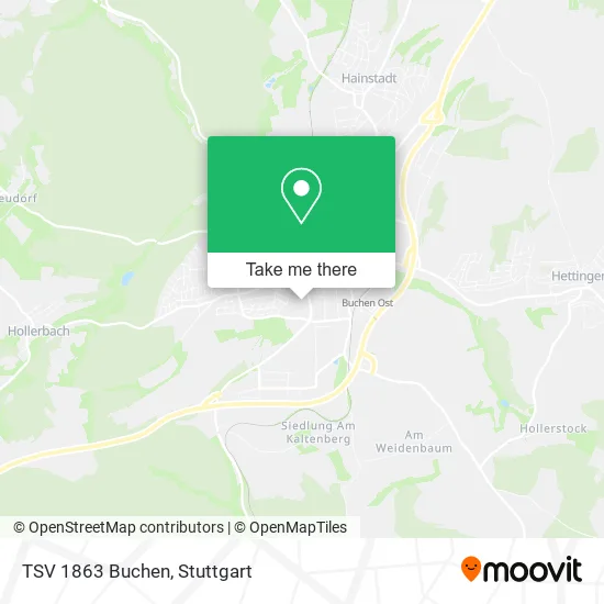 Карта TSV 1863 Buchen
