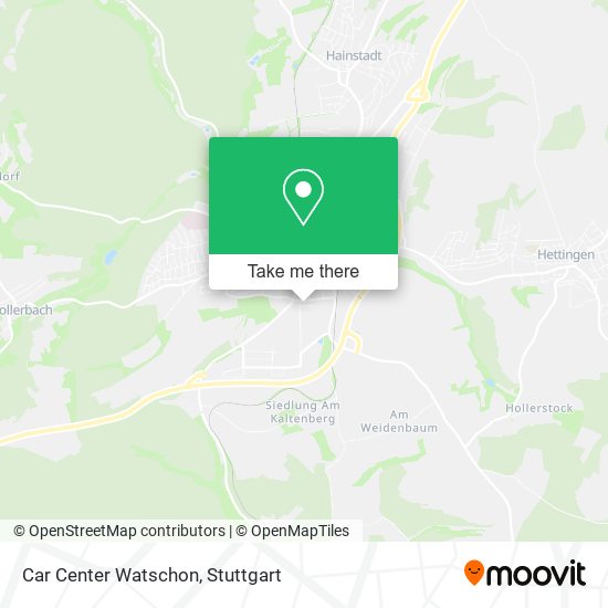 Car Center Watschon map