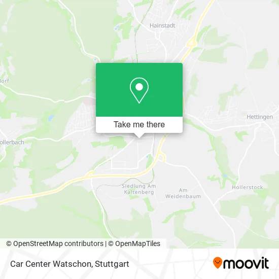 Карта Car Center Watschon