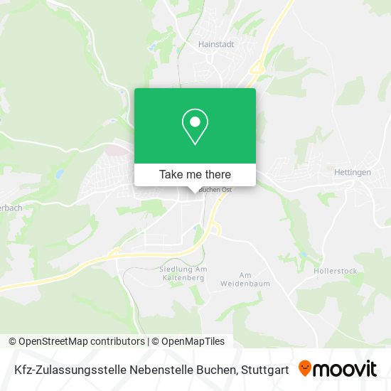 Kfz-Zulassungsstelle Nebenstelle Buchen map