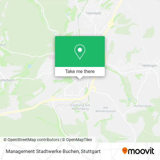 Карта Management Stadtwerke Buchen