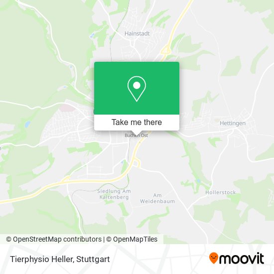 Карта Tierphysio Heller
