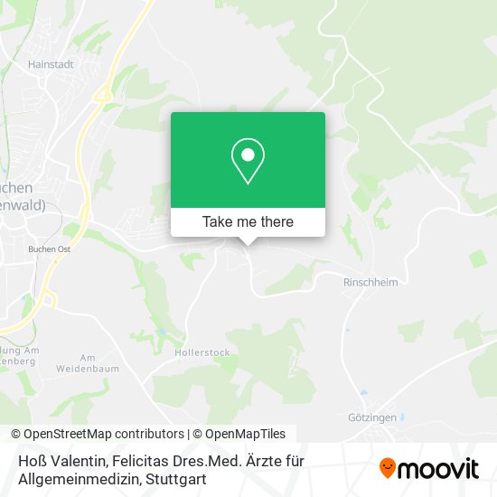 Hoß Valentin, Felicitas Dres.Med. Ärzte für Allgemeinmedizin map