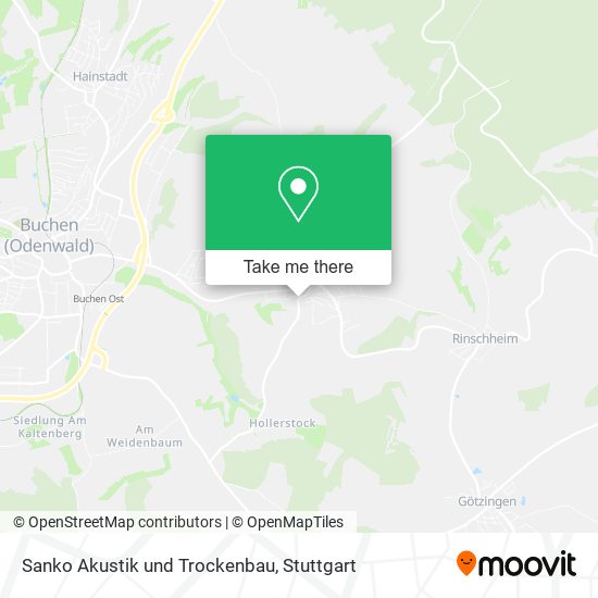 Sanko Akustik und Trockenbau map