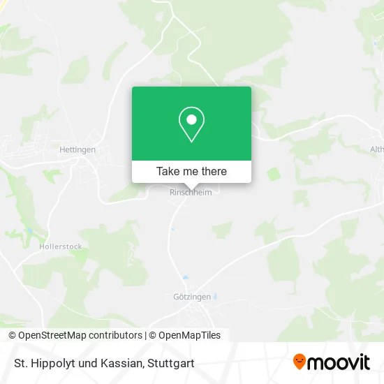 Карта St. Hippolyt und Kassian