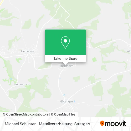 Карта Michael Schuster - Metallverarbeitung