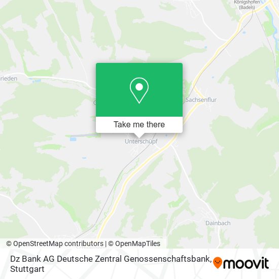 Dz Bank AG Deutsche Zentral Genossenschaftsbank map